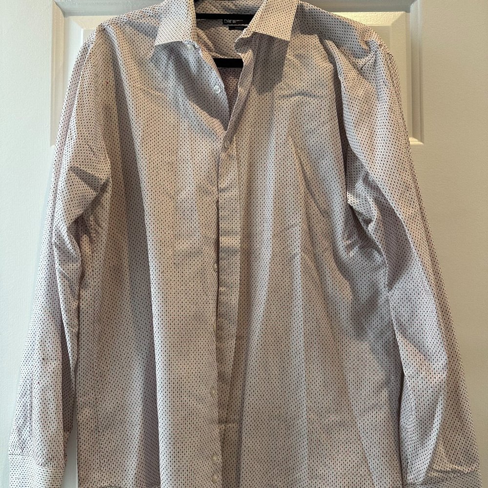 Bar III Red & Black Button Shirt